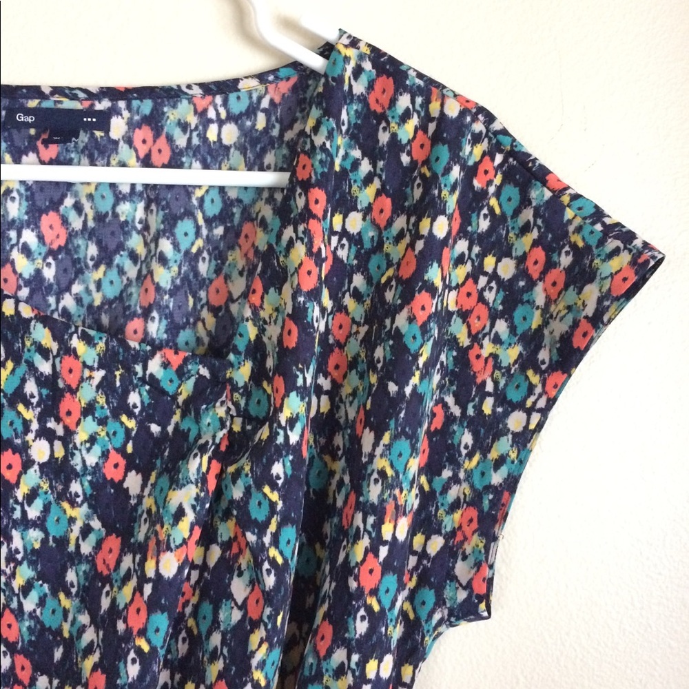 Gap colorful vintage inspired sun dress